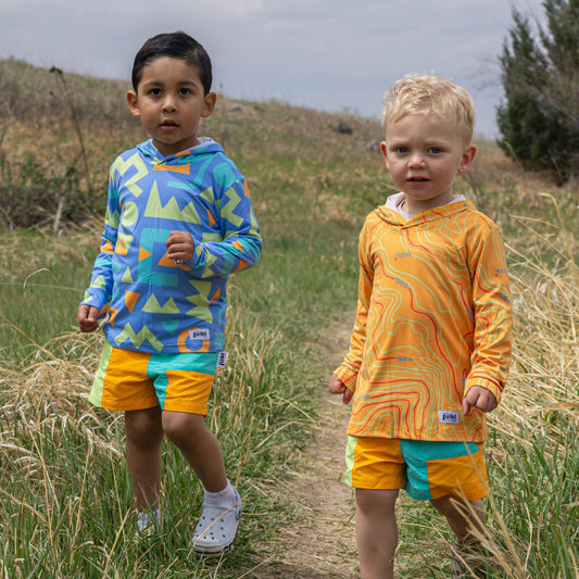 Berthoud Basin UPF 50 Kid's Sun Hoodie