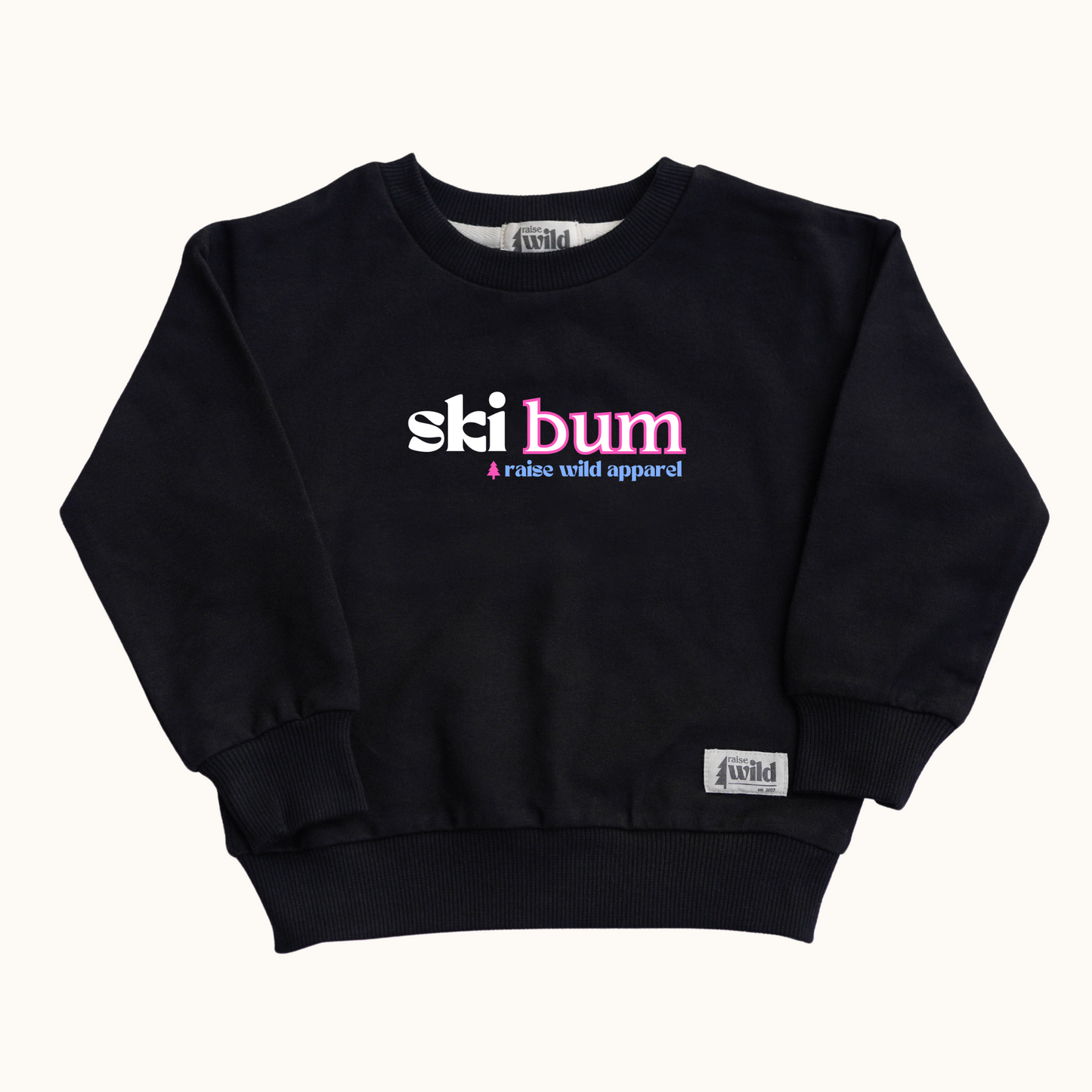 Ski Bum 💗 Organic Pullover