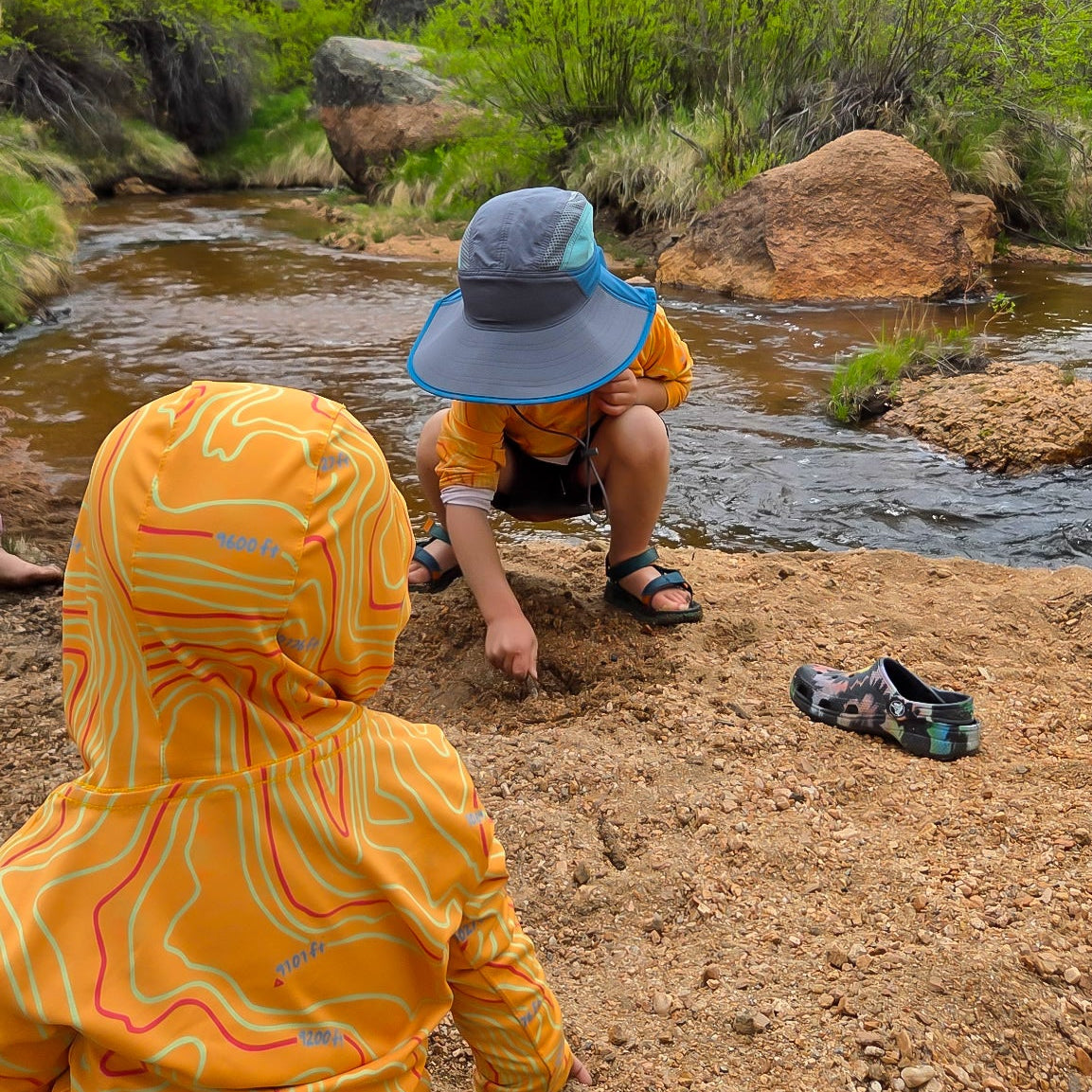 Berthoud Basin UPF 50 Kid's Sun Hoodie