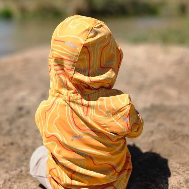 Berthoud Basin UPF 50 Kid's Sun Hoodie