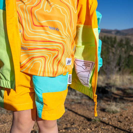 Berthoud Basin UPF 50 Kid's Sun Hoodie