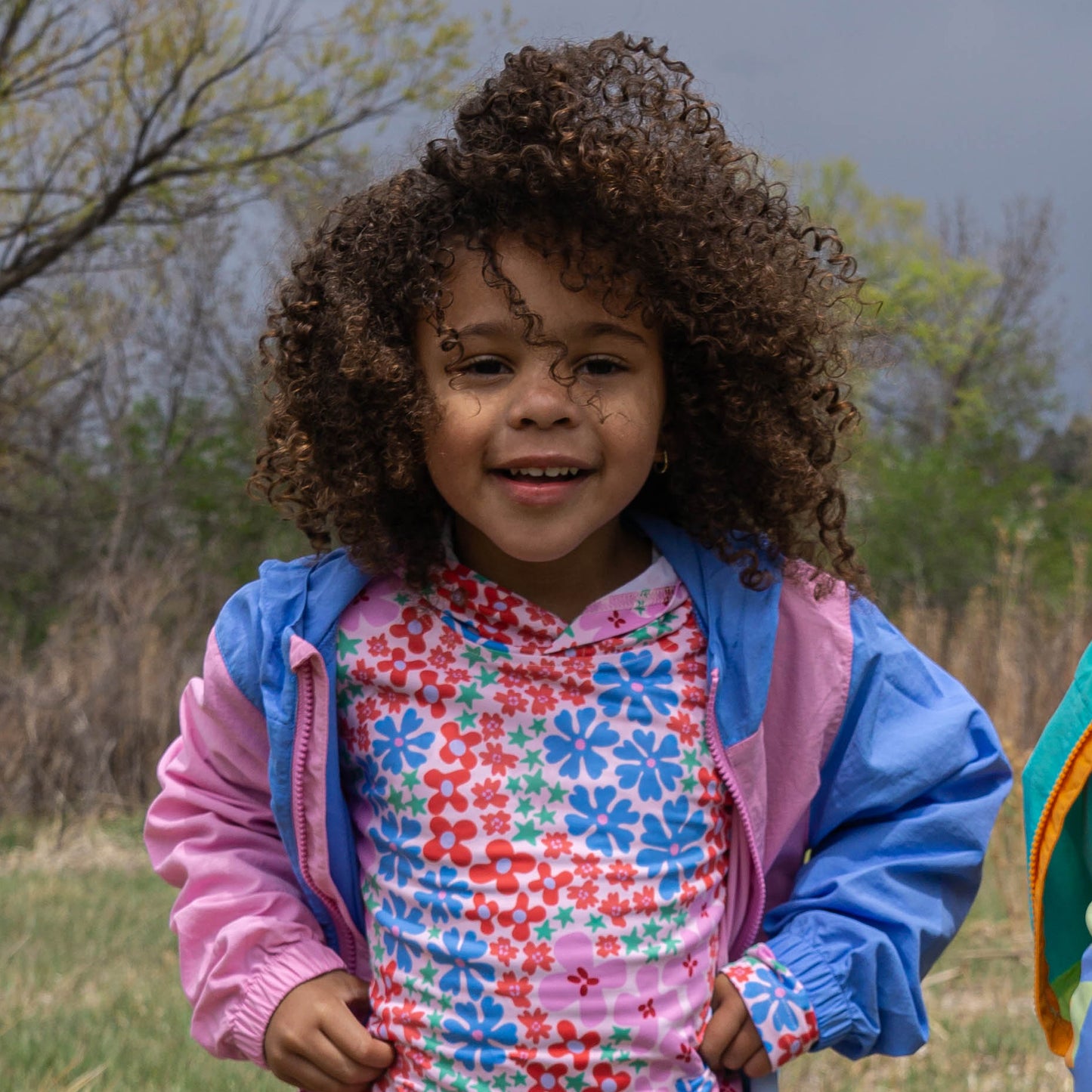 Petal Pop UPF 50 Kid's Sun Hoodie