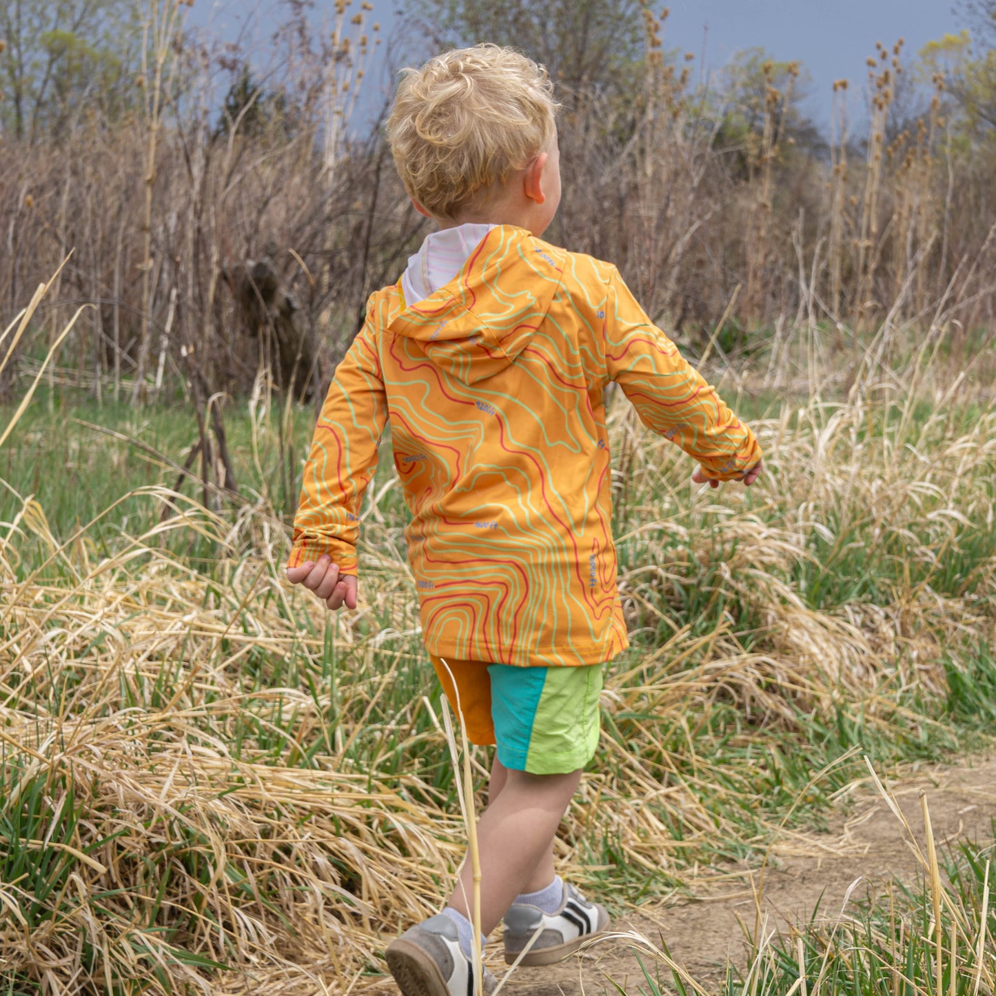 Berthoud Basin UPF 50 Kid's Sun Hoodie