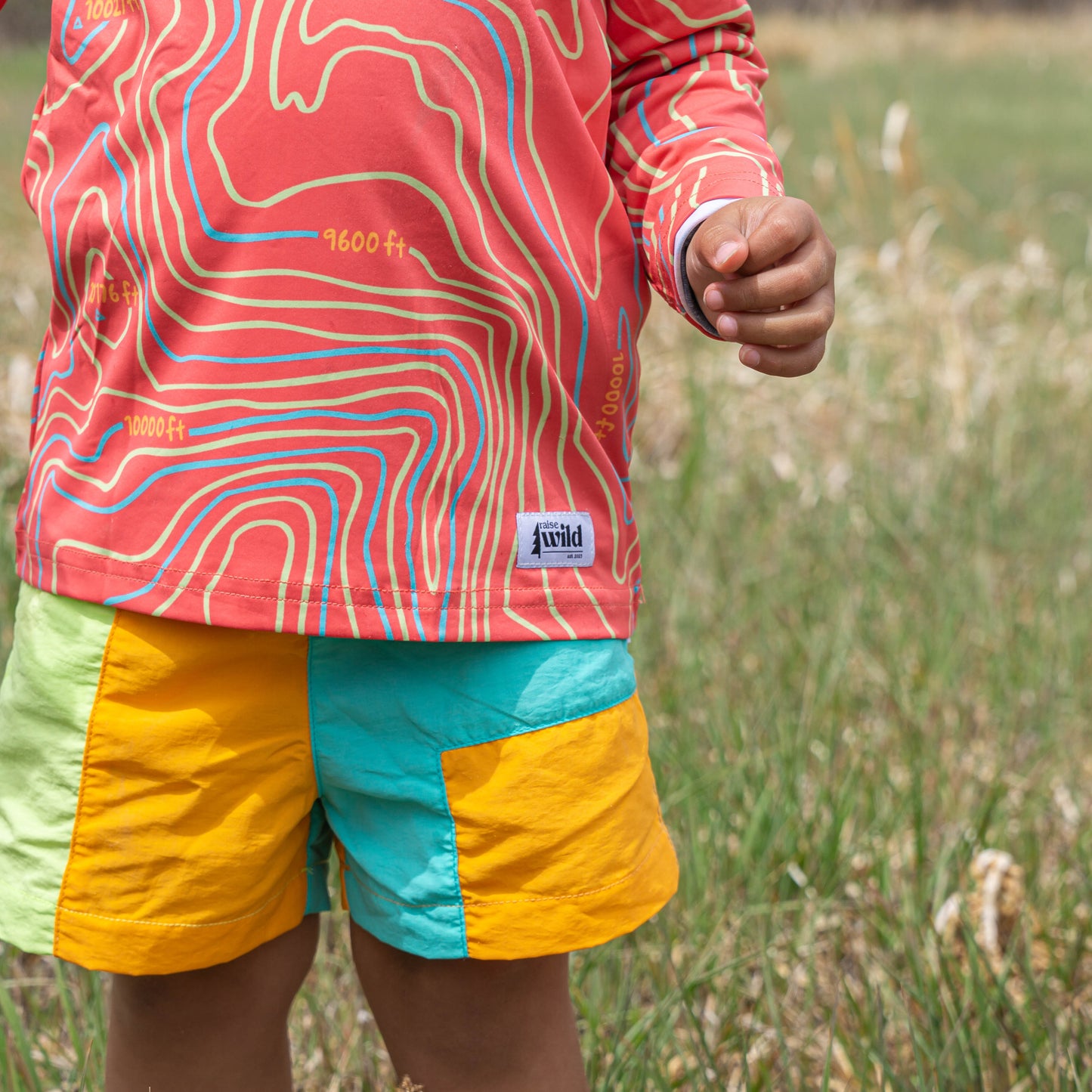 Jane Terrain UPF 50 Kid's Sun Hoodie
