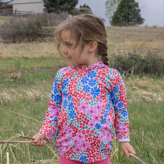 Petal Pop UPF 50 Mom's Sun Hoodie