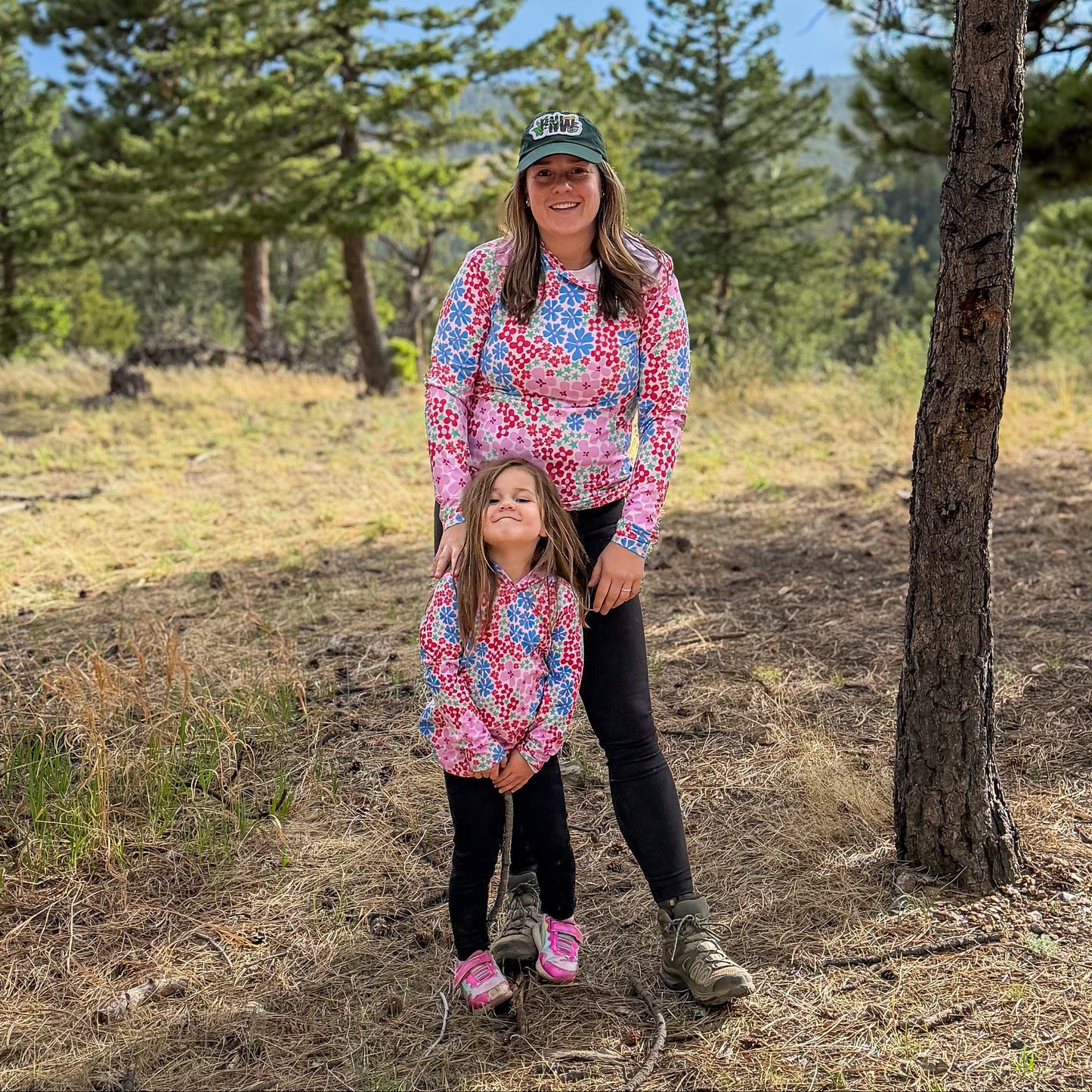 Petal Pop UPF 50 Mom's Sun Hoodie