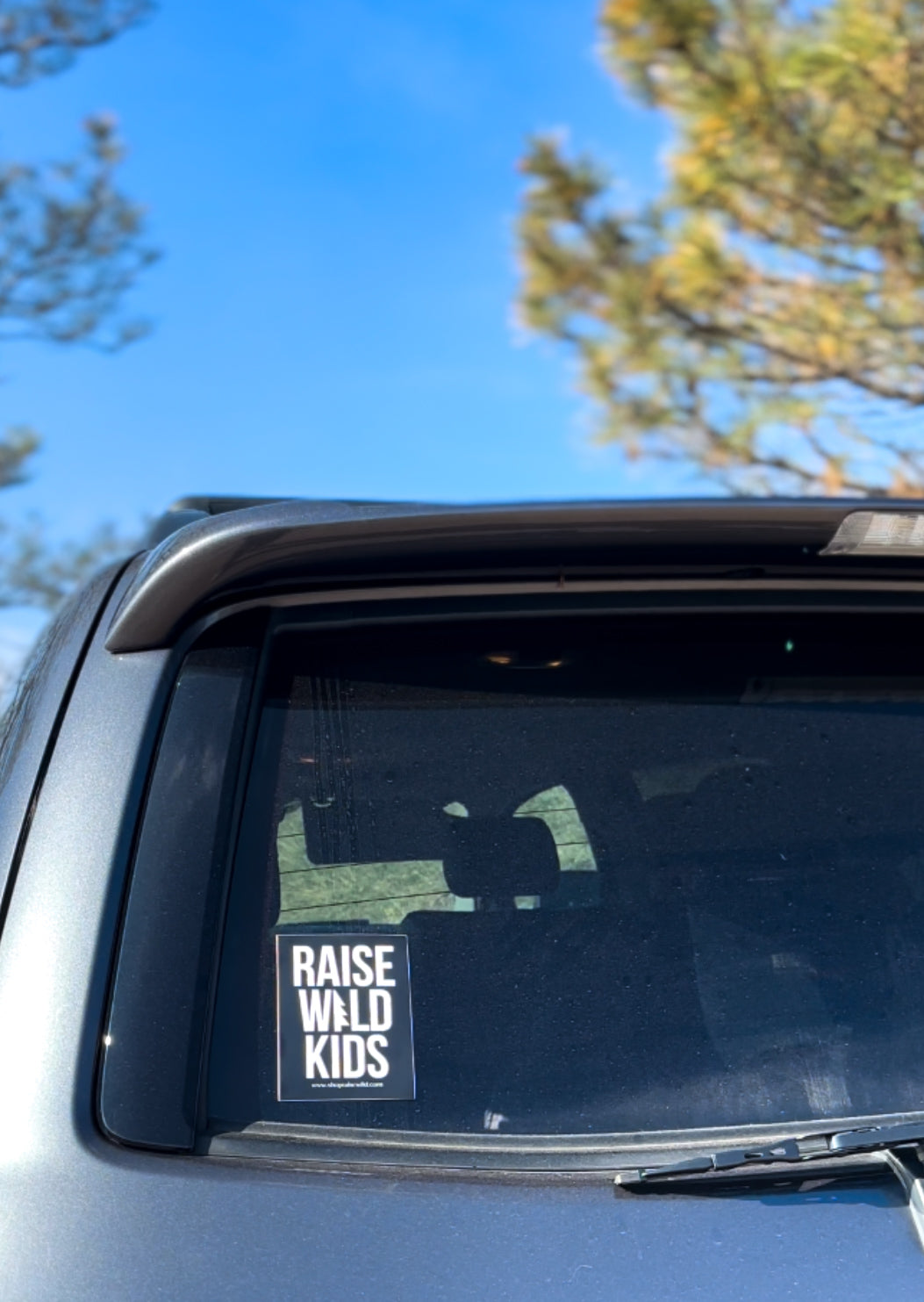 Raise Wild Kids Sticker