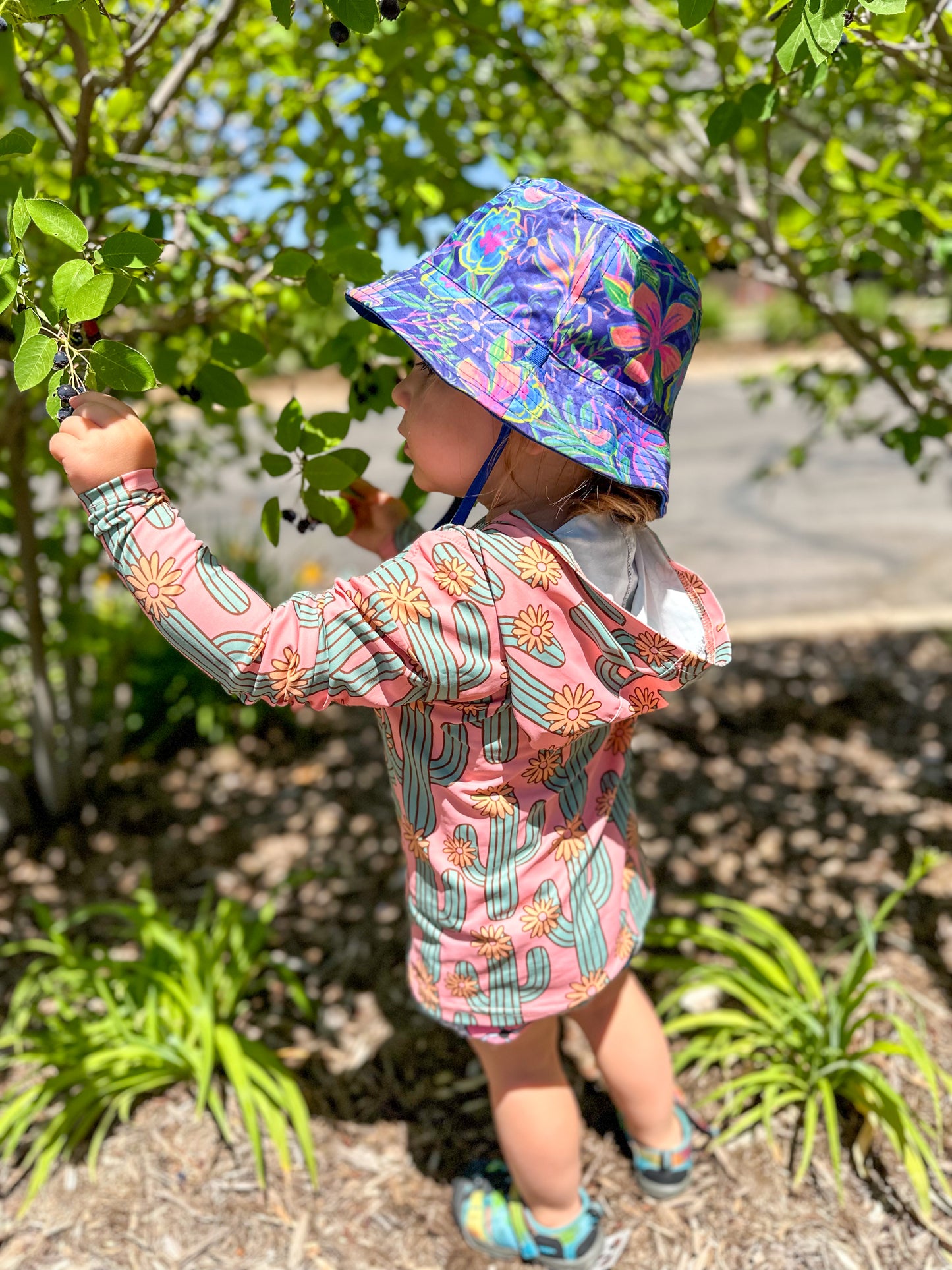 Desert Bloom UPF 50 Kid's Sun Hoodie