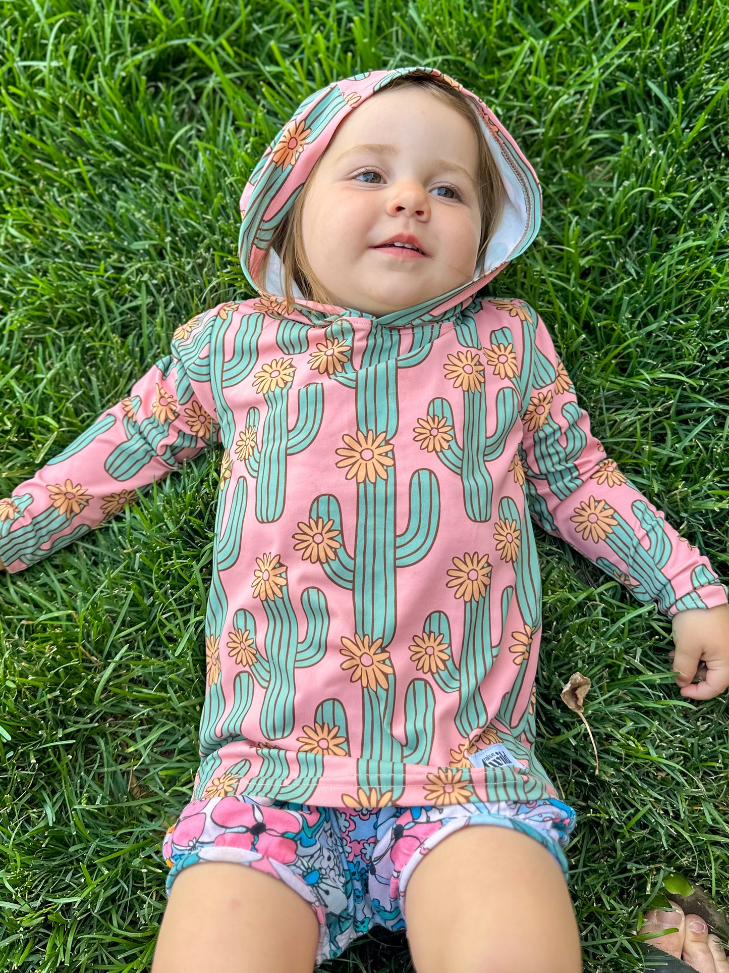 Desert Bloom UPF 50 Kid's Sun Hoodie