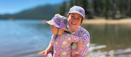 Alpine Daisy UPF 50 Mom's Sun Hoodie